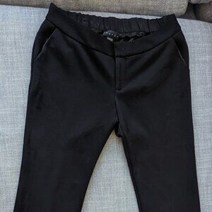 Hatch Classic Black Cropped Pants